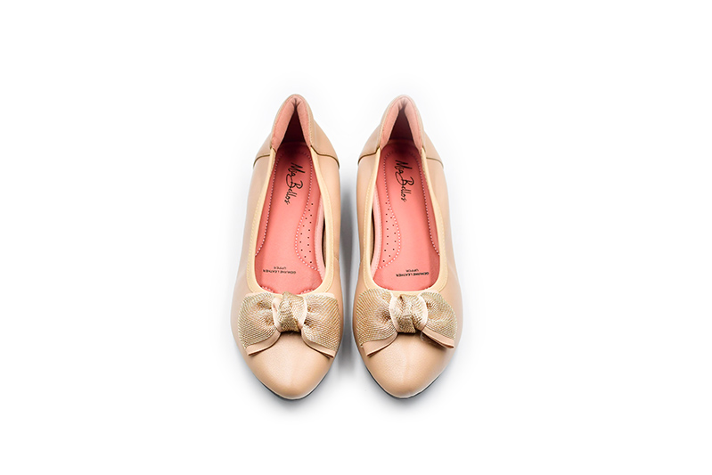 5024 Mia Bellos Comfort Leather Shoe With Ribbon - Image 2