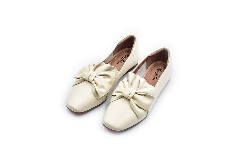 5030 Mia Bellos Comfort Leather Shoe With Ribbon - Image 7